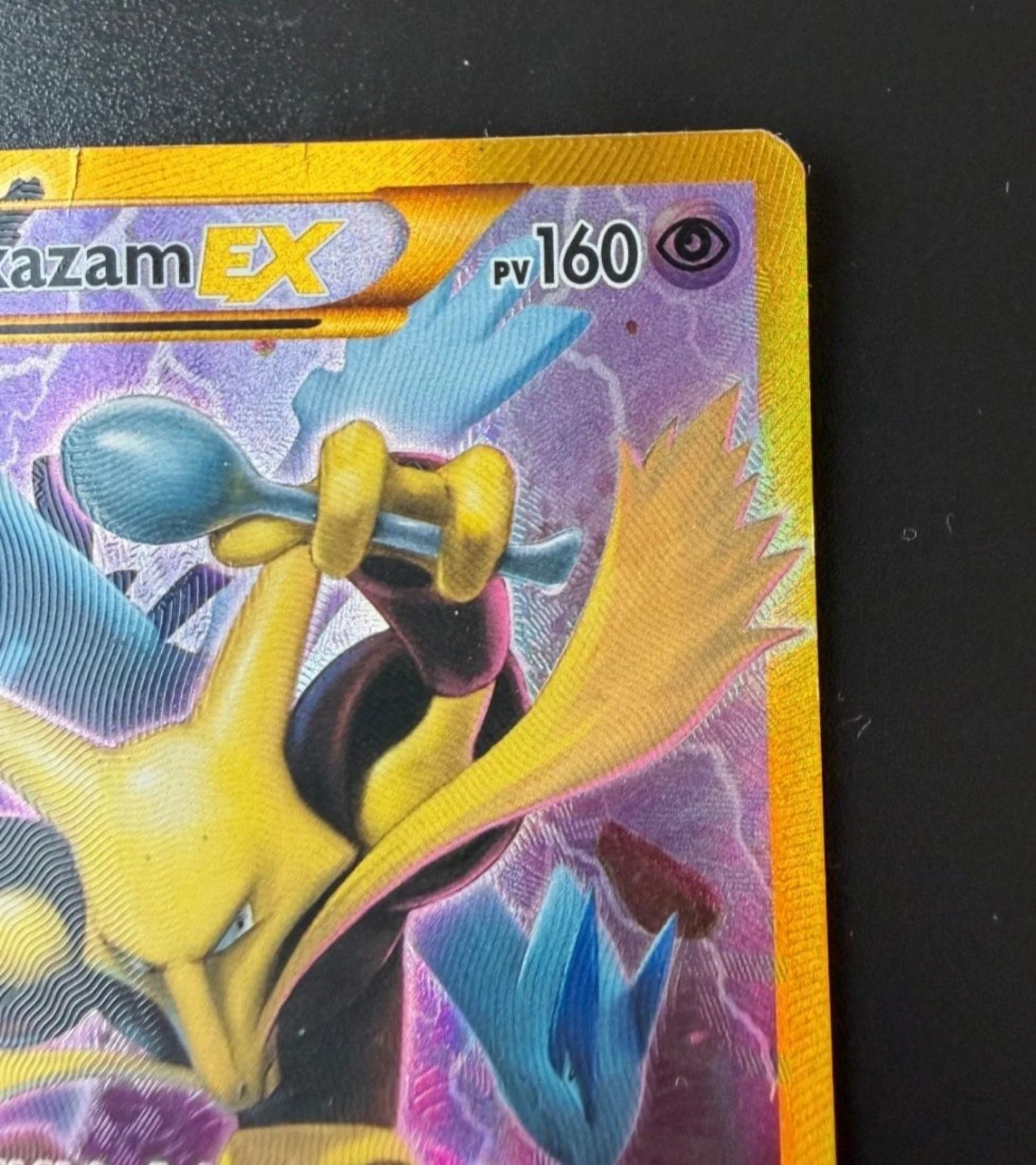 Carta Pokémon Alakazam Ex 160PV 125/124 Arte Completa Secreta XY10 Impacto dos Destinos LP – photo 3